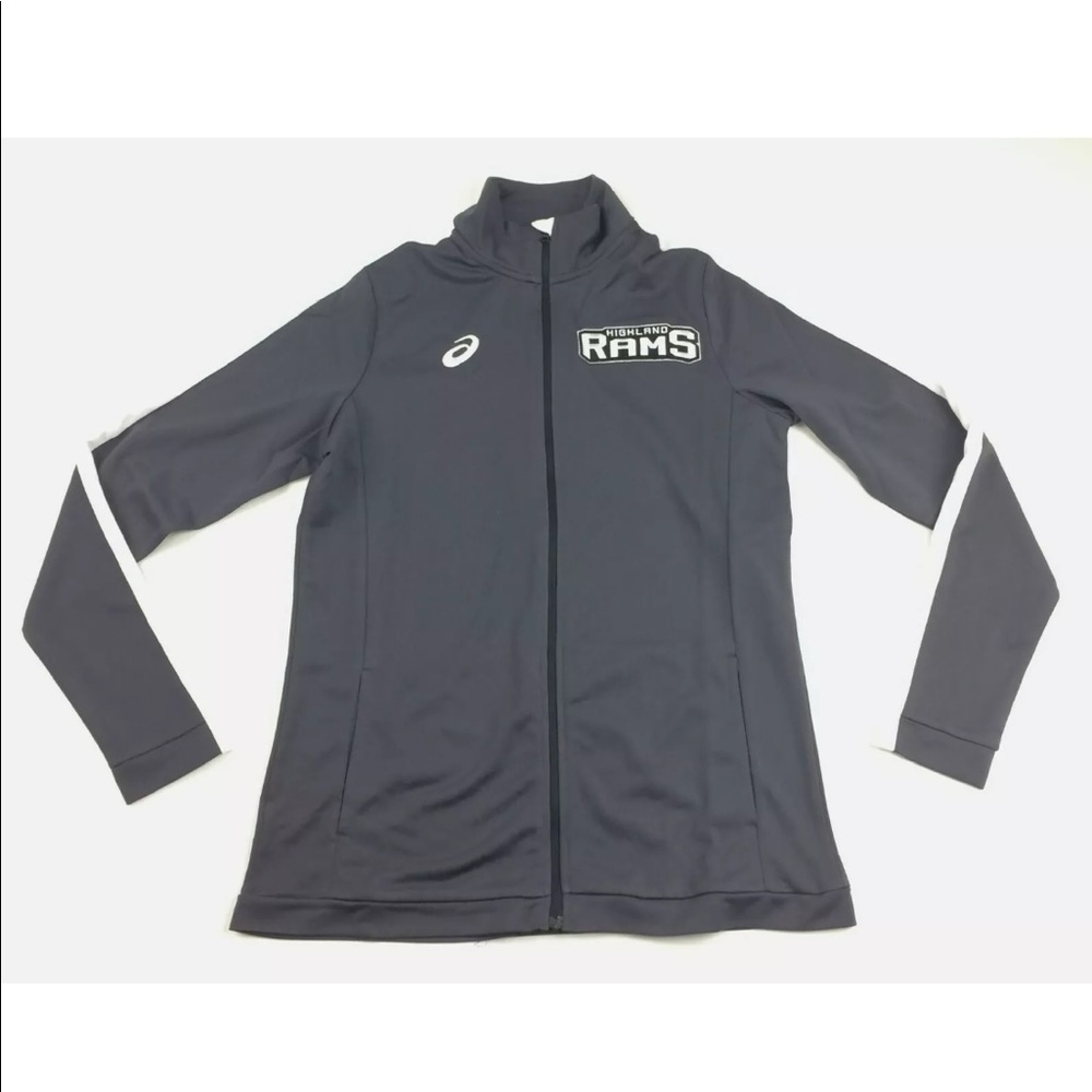 Asics men's Highland Rams Tricot full zip jacket M